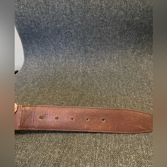 Carhartt Leather and Webbed Nylon Moss Green Belt 42 - Picture 5 of 8